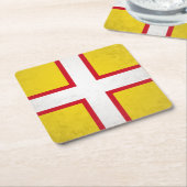Dorset Rechteckiger Pappuntersetzer (angewinkelt)