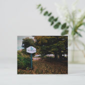 Dorset, Vermont Town Zeichen Postkarte (Stehend Vorderseite)