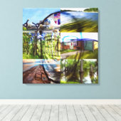 Dorsey Leinwanddruck (Insitu (Holzboden))