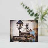 Dorsiere New Orleans Postkarte (Stehend Vorderseite)