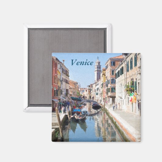 Dorsodoro, Venezia Magnet (Vorderseite/Rückseite)