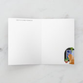 DORT DRAUSSEN IRGENDWO Chow Art Cards Karte (Innenseite)