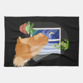 DORT DU DU DUSCHE Handtuchhalter Geschirrtuch (Horizontal)