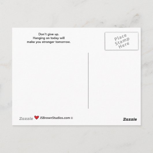 dort einhängen_C_ Postkarte (Rückseite)