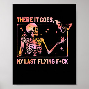 Dort geht es zu meinem letzten Flieger-Funny-Skele Poster