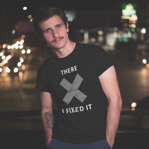 Dort. Ich regelte es T-Shirt