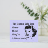 Dort, ihre, sie sind Postkarten (Stehend Vorderseite)