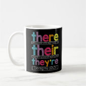 Dort ist ihr Spaß für den Englischlehrer Kaffeetasse (Links)