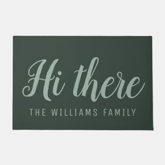 DORT| lieblicher Drehpunkt Fußmatte (Vorderseite)