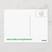 dort Postkarte aufhängen (Rückseite)