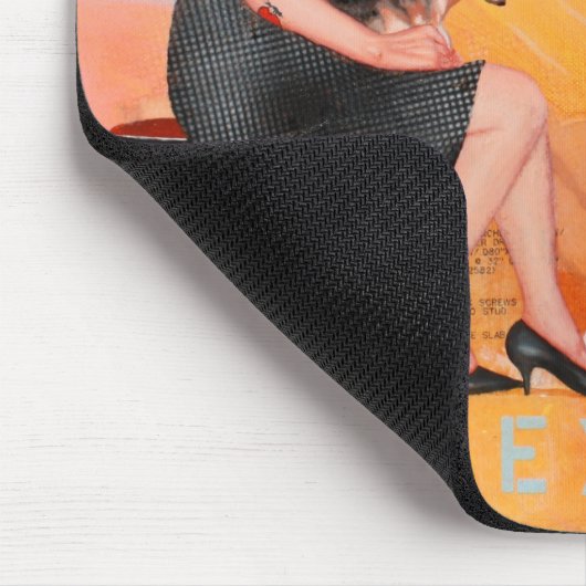 Dort sind Sie mein süßester Freund Mousepad (Ecke)