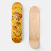 dort TIGER-Tafel hängen Skateboard (Vorderseite)
