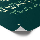 Dort werde ich Gewartet Poster. Poster (Ecke)