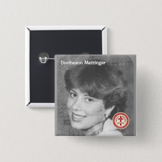 Dortheann Metzinger Button (Vorne & Hinten)