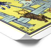 Dorthey trifft Scare Crow - Wunderbarer Zauberer v Poster (Ecke)