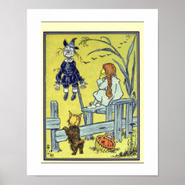 Dorthey trifft Scare Crow - Wunderbarer Zauberer v Poster