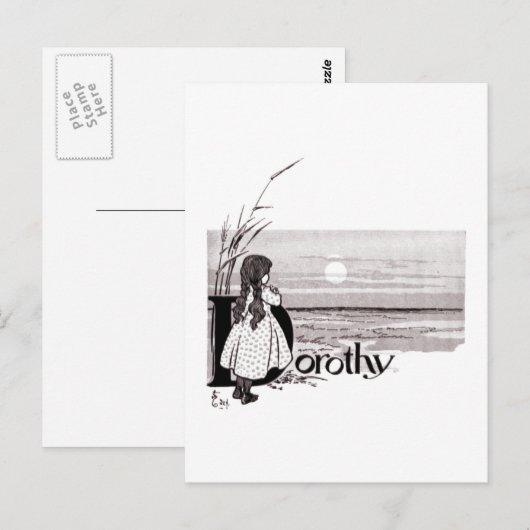 Dorthy Postkarte (Vorne/Hinten)