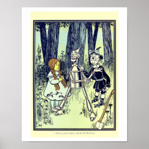 Dorthy & Scare Crow treffen den Tin Man   Poster