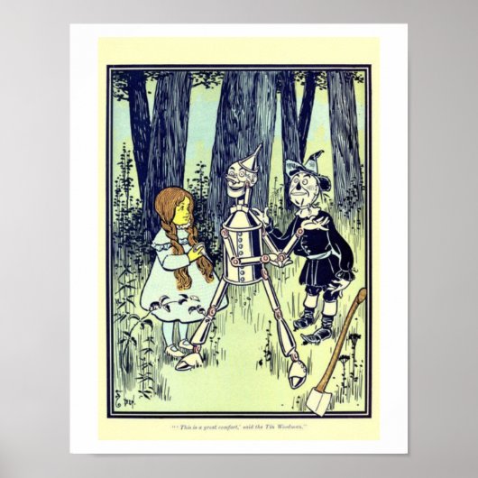 Dorthy & Scare Crow treffen den Tin Man Poster (Vorne)