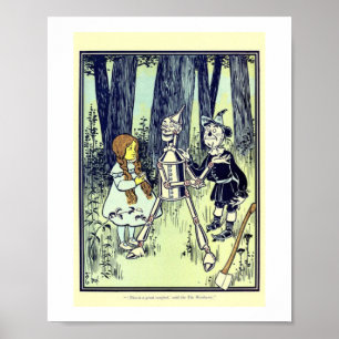 Dorthy & Scare Crow treffen Tin Man Poster