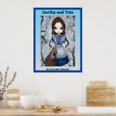 Dorthy und Toto von Jasmine Becket Poster (Küche)