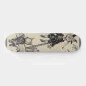 Dorthy, Vogelscheuche und Toto Skateboard (Horizontal)