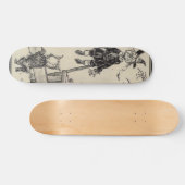 Dorthy, Vogelscheuche und Toto Skateboard (Horizontal)