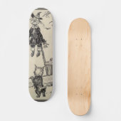 Dorthy, Vogelscheuche und Toto Skateboard (Vorderseite)