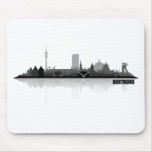 Dortmund City Skyline Mousepad