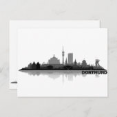 Dortmund City Skyline - Postkarte (Vorne/Hinten)