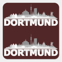 Dortmund City Skyline