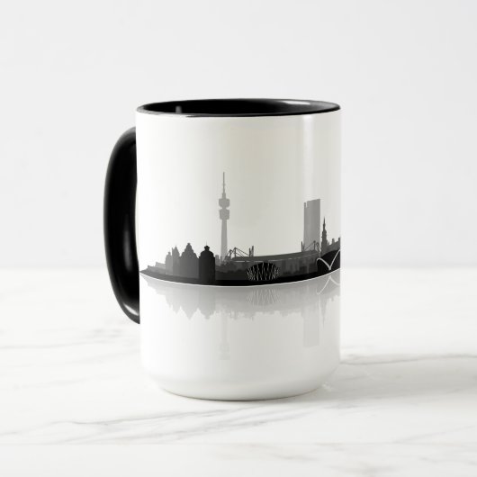 Dortmund City Skyline ´Tasse Tasse (Vorderseite Links)