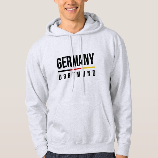 Dortmund Deutschland Hoodie (Vorderseite)