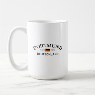 Dortmund Deutschland Koordinaten Deutsch Kaffeetasse
