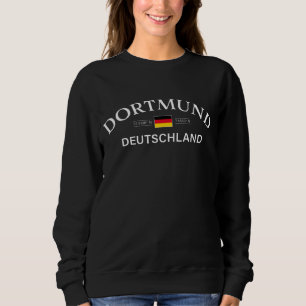 Dortmund Deutschland Koordinaten Deutsch Sweatshirt