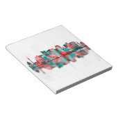 Dortmund Deutschland Skyline Notizblock (angewinkelt)