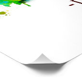 Dortmund Deutschland Skyline Poster (Ecke)