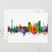 Dortmund Deutschland Skyline Postkarte (Vorne/Hinten)