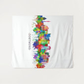 Dortmund Deutschland Skyline Wandteppich (Vorderseite (Horizontal))