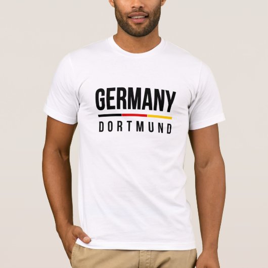 Dortmund Deutschland T-Shirt (Vorderseite)