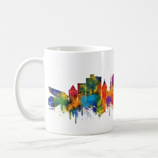 Dortmund Germany Skyline Kaffeetasse (Links)