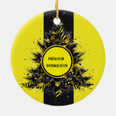 DORTMUND INSPIRIERT KERAMIK ORNAMENT (Hinten)