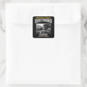 Dortmund Quadratischer Aufkleber (Tasche)