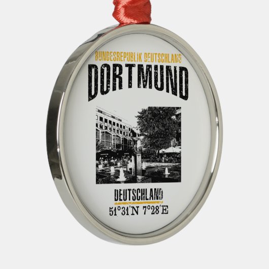 Dortmund Silbernes Ornament (Rechts)