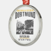 Dortmund Silbernes Ornament (Links)