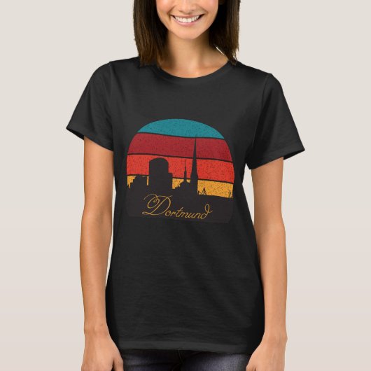 Dortmund-Silhouette T-Shirt (Vorderseite)