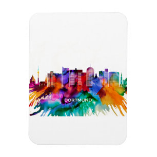Dortmund Skyline Magnet