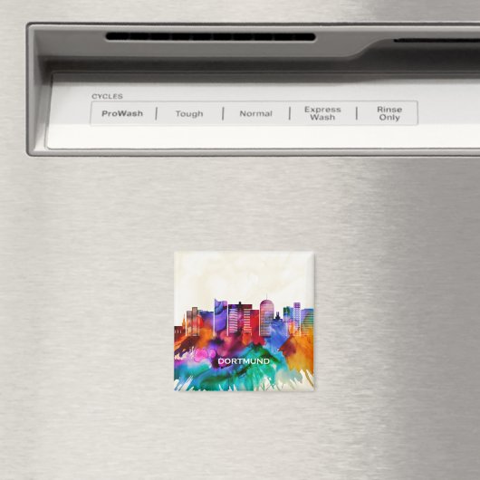 Dortmund Skyline Magnet (In Situ (Geschirrspüler))
