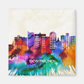 Dortmund Skyline Magnet (Vorne)