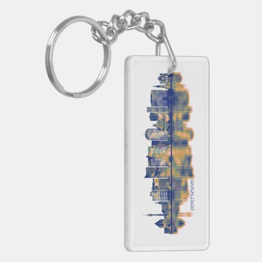 Dortmund Skyline Schlüsselanhänger (Vorderseite links)